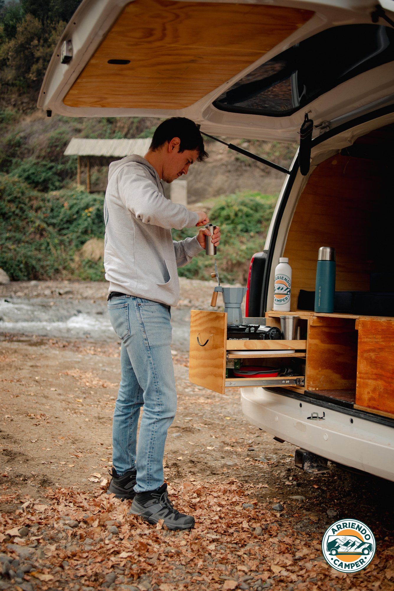 Organizando el interior del camper